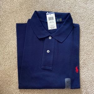 Polo Ralph Lauren Classic Fit Navy Polo XXL NWT